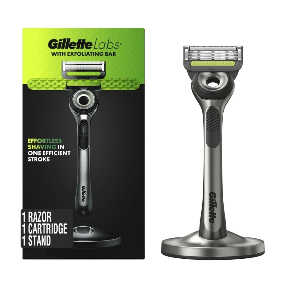 Gillette Labs with Exfoliating Bar Men's Razor